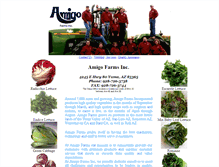 Tablet Screenshot of amigofarms.com